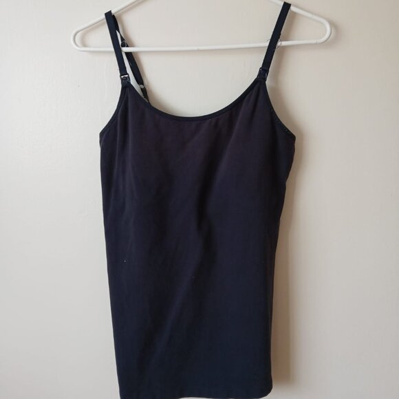 Black Nursing Tank Top Size Small - Picture 1 of 1